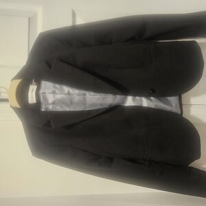 Calvin Klein Black Sport Coat with Notched Lapels